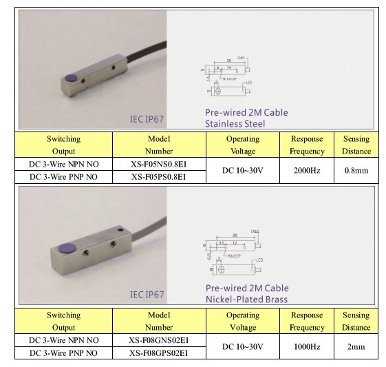 Cảm biến tiệm cận KFPS TL series (Sao chép)